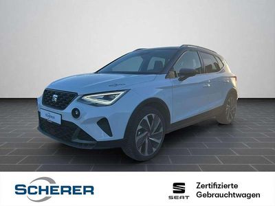 "nevada" weiss (metallic) Gebraucht 2024 Seat Arona FR SUV | 19.990 € (Fairer Preis)