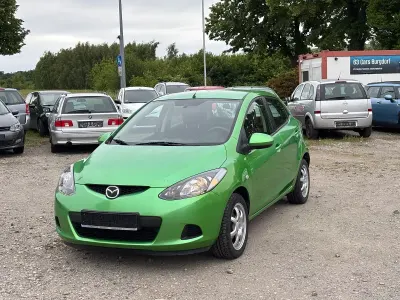 Gebraucht Mazda 2 86 PS (63 kW) 2009 Grün Kleinwagen