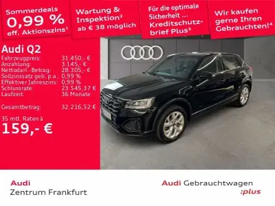 Gebraucht Audi Q2 Advanced 150 PS (110 kW) 2025 Mythosschwarz metallic/mythoss SUV