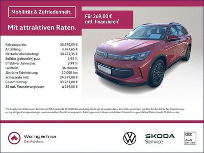 Gebraucht VW Tiguan Life 150 PS (110 kW) 2024 Rot SUV