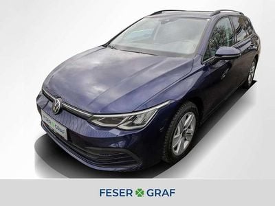 Usata VW Golf VIII Life 150 CV (110 kW) 2022 Blu Station wagon