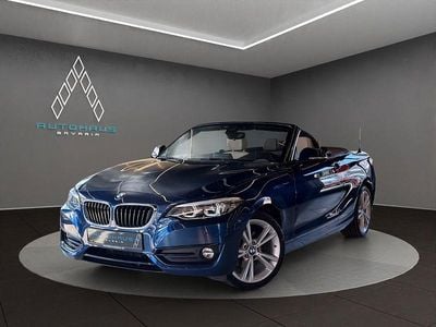 Second-hand BMW 220 Sport Line 184 CP (135 kW) 2019 Albastru Cabrio