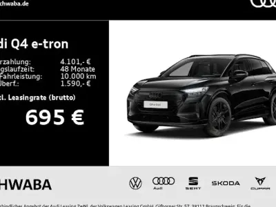 Neu Audi Q4 e-tron Performance 250 kW (340 PS) 2026 Schwarz SUV