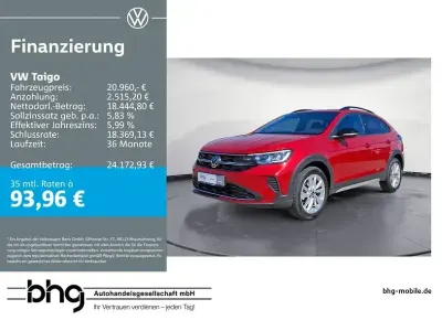 Gebraucht VW Taigo Goal 116 PS (85 kW) 2025 Rot SUV