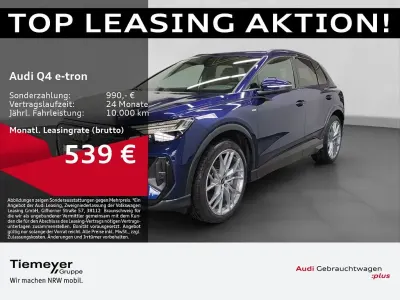 Gebraucht Audi Q4 e-tron S-Line 250 kW (340 PS) 2024 Blau SUV