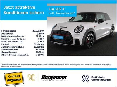 Gebraucht Mini John Cooper Works 231 PS (169 kW) 2024 Grün / unilackierung rebel green Kleinwagen