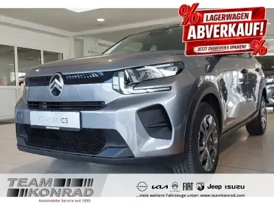 Neu Citroën C3 101 PS (74 kW) 2025 Farbe grun turquoise/typ aussenverkleidu Kleinwagen