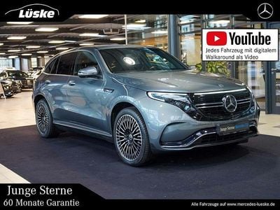 Grau Gebraucht 2021 Mercedes EQC400 AMG line SUV | 37.900 €