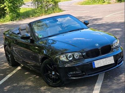 Gebraucht BMW 120 Cabriolet Advantage 170 PS (125 kW) 2008 Schwarz Cabrio