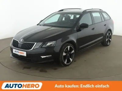 Brugt Skoda Octavia Ambition 150 HK (110 kW) 2020 Sort Stationcar