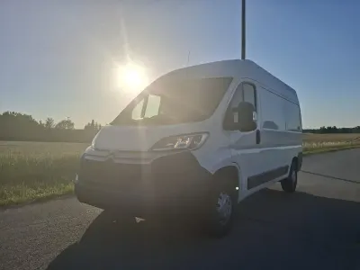 Gebraucht Citroën Jumper 155 PS (114 kW) 2021 Weiß Van / Kleinbus