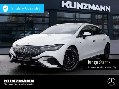 Brugt Mercedes EQE AMG 43 AMG 350 kW (476 HK) 2022 Hvid Sedan