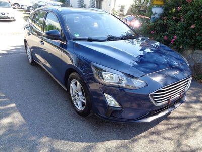 Gebraucht Ford Focus Cool & Connect 120 PS (88 kW) 2019 Blau Kombi