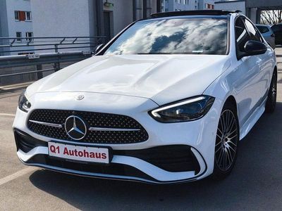 Gebraucht Mercedes C200 AMG 204 PS (150 kW) 2021 Polarweiss  unilack Limousine