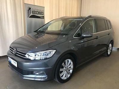 Gebraucht VW Touran Highline 150 PS (110 kW) 2018 Indiumgrau metallic Van / Kleinbus