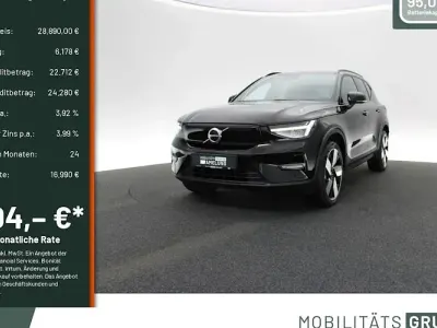 Gebraucht Volvo EX40 Core 175 kW (238 PS) 2022 Schwarz SUV
