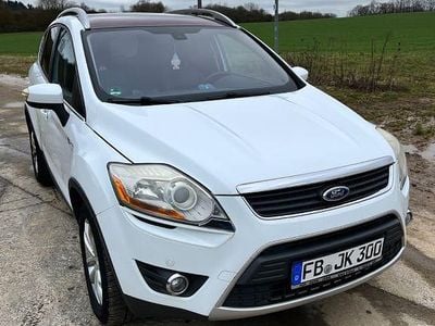 Gebraucht Ford Kuga Titanium 136 PS (100 kW) 2009 Weiß SUV