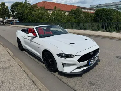 Gebraucht Ford Mustang GT Convertible 449 PS (330 kW) 2023 Weiß Cabrio