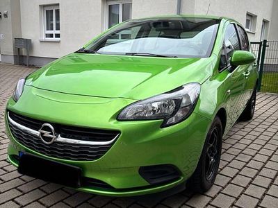 Gebraucht Opel Corsa Active 90 PS (66 kW) 2015 Grün Kleinwagen