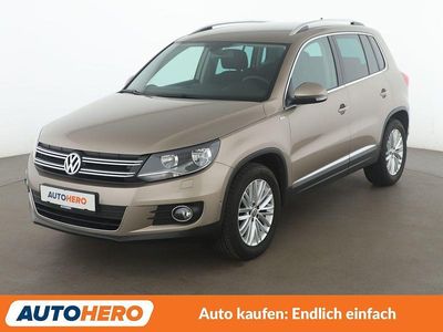 Gebraucht VW Tiguan Sportline 160 PS (117 kW) 2014 Gelb SUV