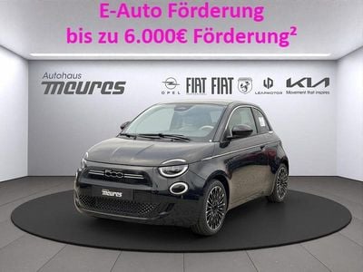 Neu Fiat 500e La Prima 69 kW (95 PS) 2026 Schwarz Kleinwagen