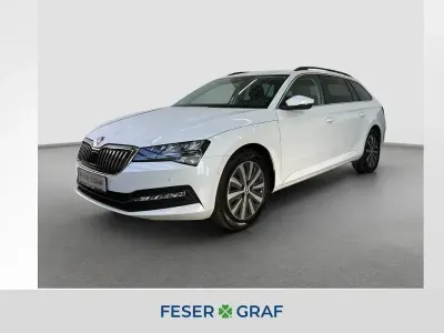 Gebraucht Skoda Superb Ambition 200 PS (147 kW) 2022 Weiß Kombi