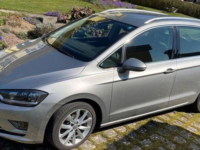 Gebraucht VW Golf Sportsvan Highline 125 PS (91 kW) 2015 Silber Van / Kleinbus