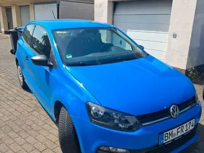 Gebraucht VW Polo Trendline 60 PS (44 kW) 2014 Blau Kleinwagen