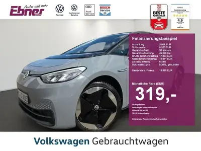 Gebraucht VW ID.3 Pro 150 kW (204 PS) 2020 Mangangrau metallic schwarz Kleinwagen