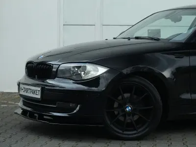 Gebraucht BMW 116 M Sport 122 PS (89 kW) 2008 Schwarz Kleinwagen