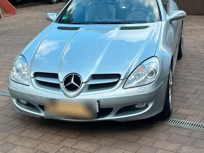 Gebraucht Mercedes SLK200 163 PS (119 kW) 2005 Silber Cabrio