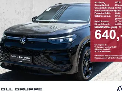 Neu VW Tayron R-line 265 PS (194 kW) 2025 Schwarz SUV