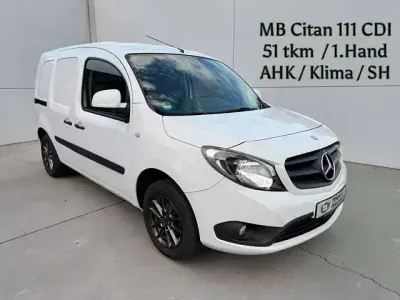 Gebraucht Mercedes Citan 111 110 PS (80 kW) 2020 Weiß Van / Kleinbus
