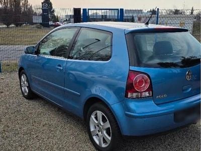 Second-hand VW Polo 64 CP (47 kW) 2007 Albastru Hatchback