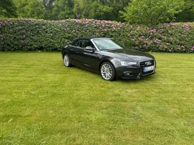 Używany Audi A5 Cabriolet 216 KM (158 kW) 2014 Szary Kabriolet