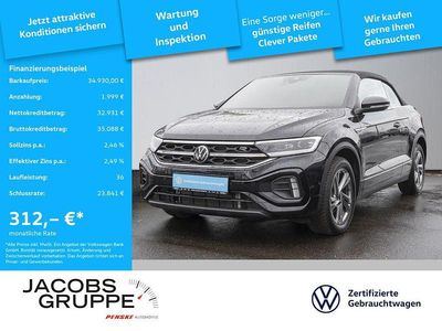 Usata VW T-Roc Cabriolet IQ Drive 150 CV (110 kW) 2025 Nero Cabrio