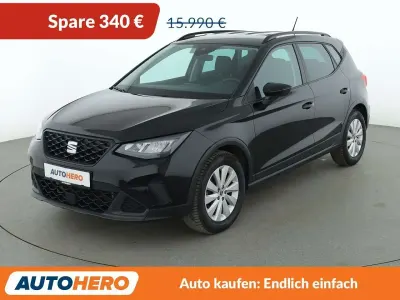 Gebraucht Seat Arona Style 110 PS (80 kW) 2022 Schwarz SUV