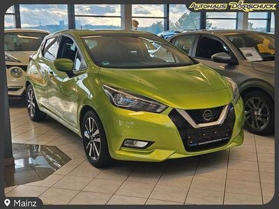 Gebraucht Nissan Micra Acenta 210 PS (154 kW) 2017 Grün Kleinwagen