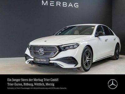 Gebraucht Mercedes E200 AMG 204 PS (150 kW) 2024 Unilack polarweiß Limousine
