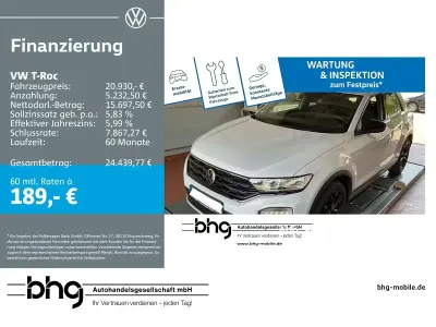 Gebraucht VW T-Roc Sportline 150 PS (110 kW) 2021 Weiß SUV