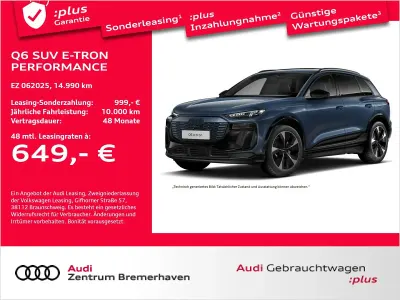 Usata Audi Q6 e-tron Performance 239 kW (326 CV) 2025 Blu SUV