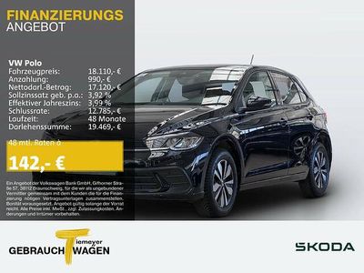 Gebraucht VW Polo Move 80 PS (58 kW) 2024 Schwarz Kleinwagen