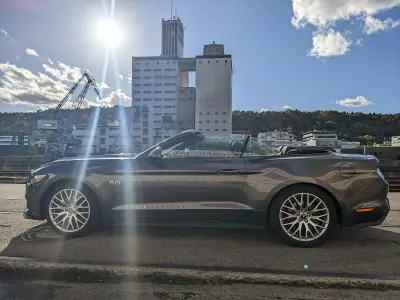 Gebraucht Ford Mustang GT 421 PS (309 kW) 2016 Grau Cabrio