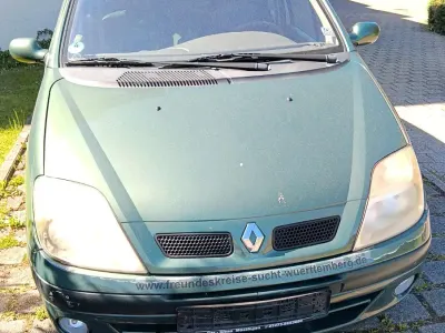 Gebraucht Renault Scénic 107 PS (78 kW) 2002 Grün Van / Kleinbus
