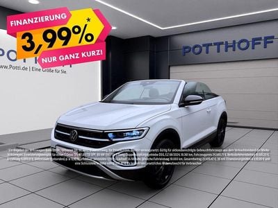 Gebraucht VW T-Roc Cabriolet Style 110 PS (80 kW) 2022 Pure white Cabrio
