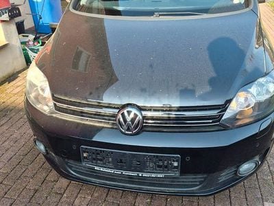 Gebraucht VW Golf Plus Cross Team 105 PS (77 kW) 2010 Schwarz Van / Kleinbus