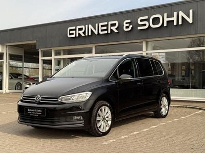 Gebraucht VW Touran Highline 150 PS (110 kW) 2022 Schwarz Van / Kleinbus