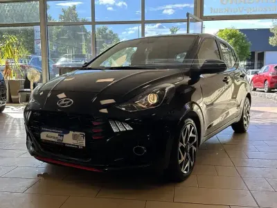 Gebraucht Hyundai i10 N Line 101 PS (74 kW) 2023 Schwarz Kleinwagen