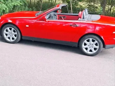 Gebraucht Mercedes SLK230 197 PS (144 kW) 1999 Rot Cabrio