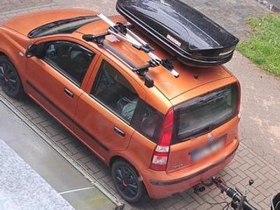 Gebraucht Fiat Panda 59 PS (43 kW) 2009 Orange Kleinwagen